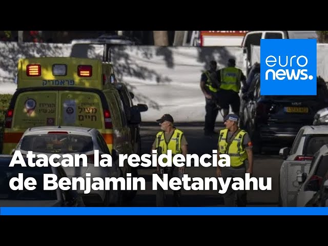 ⁣Atacan la residencia de Benjamin Netanyahu