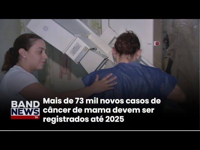 ⁣Mais de 73 mil novos casos de câncer de mama devem ser registrados até 2025 | BandNews TV