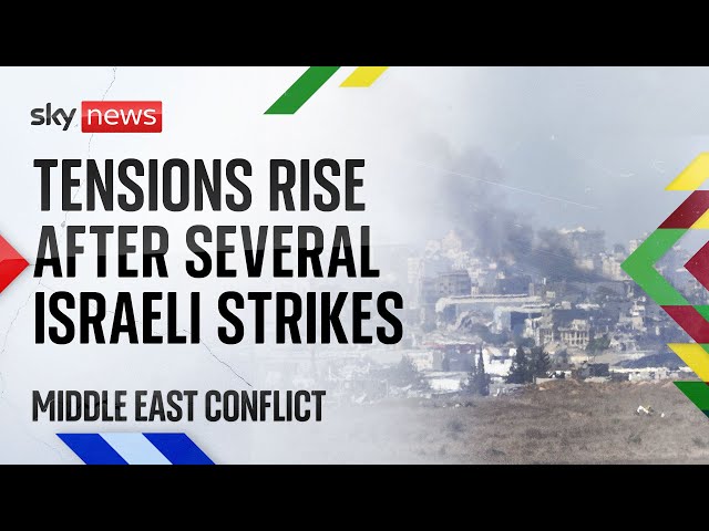 ⁣Dozens killed in several Israeli strikes in Gaza and Lebanon | Middle East conflict