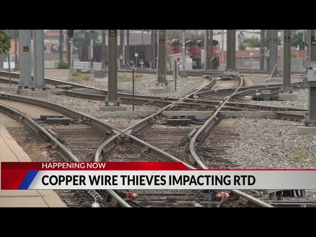 ⁣Copper wire thefts along RTD light rail results in $110K in damages