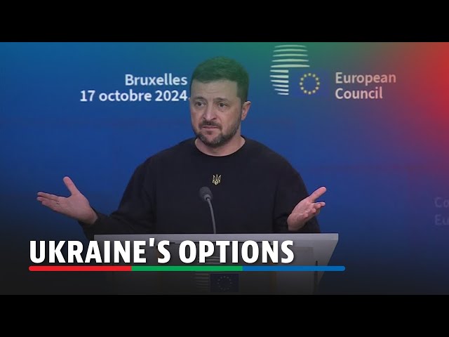 ⁣Zelenskiy: Nuclear weapons or NATO membership for Ukraine | ABS-CBN News