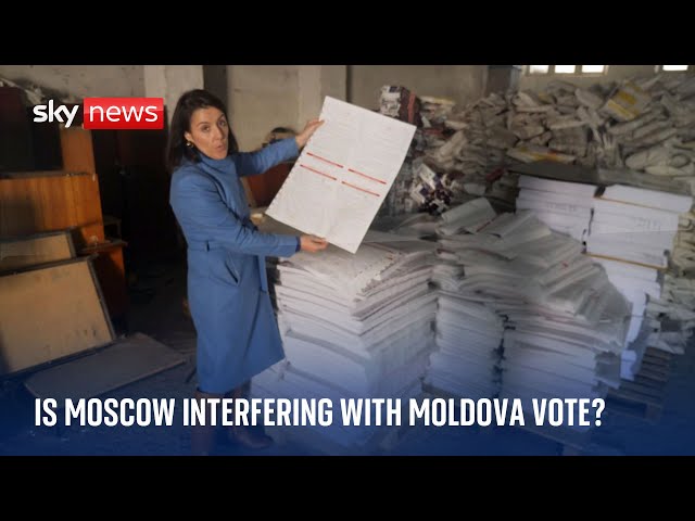 ⁣Moldova: Sky News shown evidence of Russian meddling in EU referendum