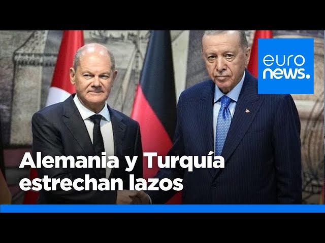 ⁣Alemania y Turquía estrechan lazos en plena escalada de tensión en Ucrania y Oriente Medio