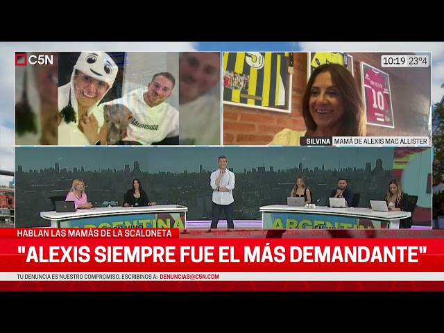 ⁣MAMÁ DE ALEXIS MAC ALLISTER: "NO HABÍA SOÑADO ESTO, ME TOMÓ POR SORPRESA"