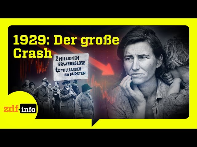 ⁣Das Ende der Goldenen 20er: Schwarzer Freitag und Weltwirtschaftskrise | ZDFinfo Doku