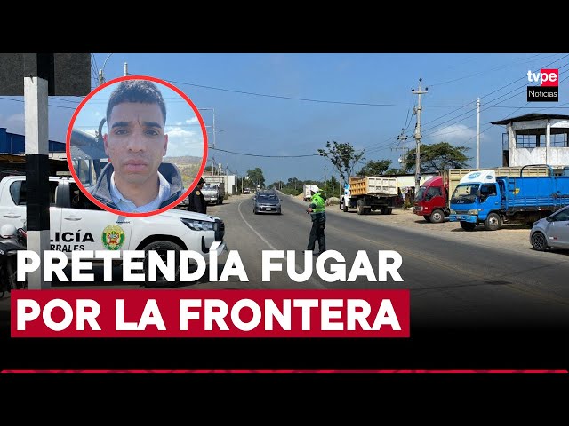 ⁣Capturan en Tumbes a sujeto que habría asesinado a policía en Barrios Altos