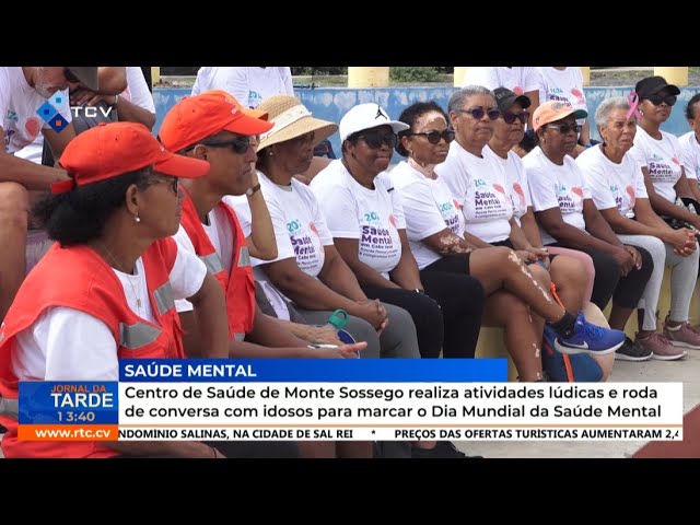 ⁣Saúde Mental: Centro Saúde de Monte Sossego realiza atividades lúdicas e roda de conversa com idosos