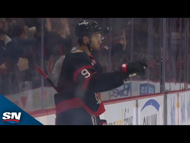 ⁣Senators' Josh Norris Scores Off Sweet Feed From Claude Giroux