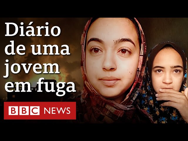 ⁣Gaza: palestinos documentam fuga, destruição e morte