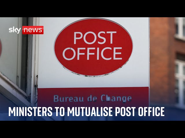 ⁣Whitehall to deliver plans to mutualise crisis-hit Post Office