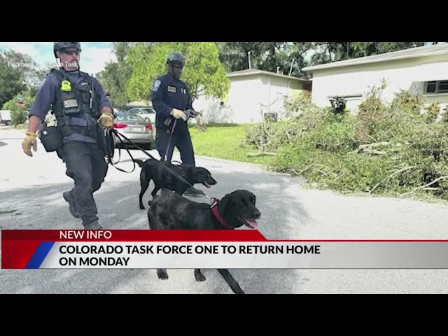 ⁣Colorado first responders returning home from Hurricane Helene, Milton recovery work