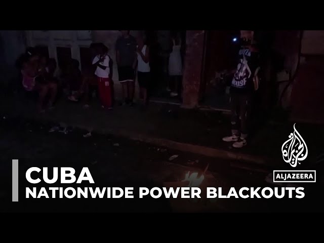 ⁣Cuba's nationwide power blackouts: Electricity grid fails plunging country into darkness