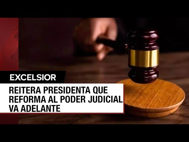 ⁣Sheinbaum niega bajar la reforma judicial del Diario Oficial