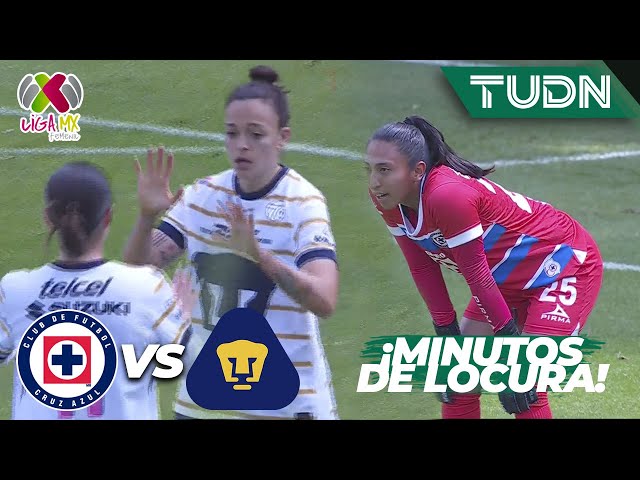 ⁣¡INCREÍBLE! Cruz Azul anota y se deja anotar | Cruz Azul 2-3 Pumas | Liga Mx Femenil AP2024-J16|TUDN