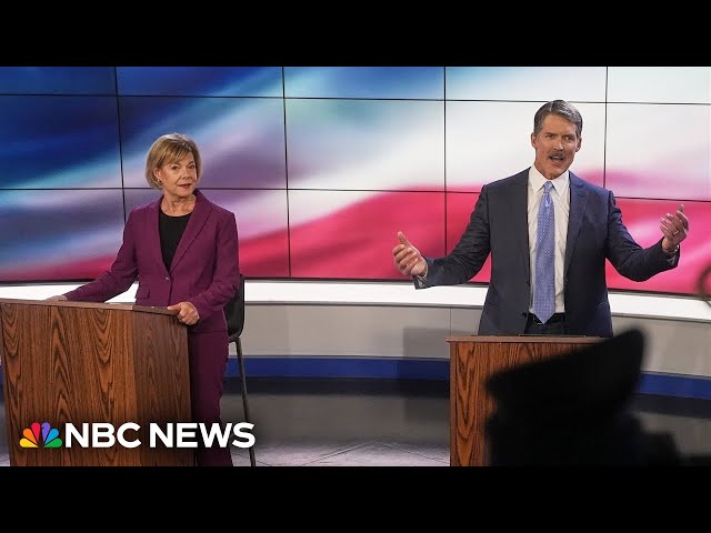 ⁣'Stay out of all of our personal lives': Wisconsin Senate candidates spar during debate