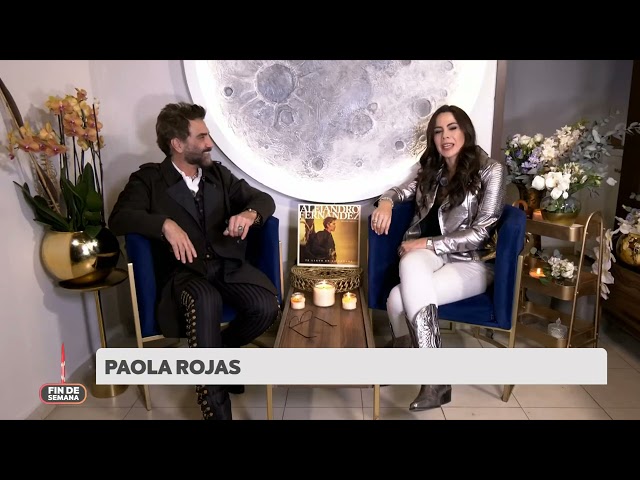 ⁣Alejandro Fernández En Entrevista con Paola Rojas | Entrevista con Paola Rojas