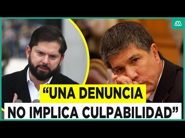 ⁣"Una denuncia no implica culpabilidad": El caso Monsalve y la vocería más difícil de Boric