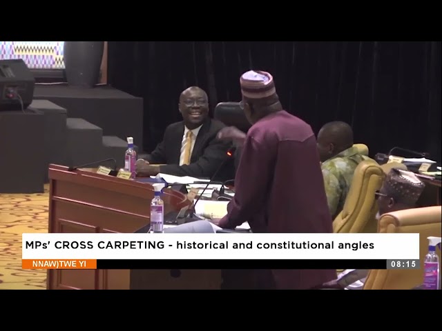 MP's Cross Crapeting: Historical and constitutional angles-   Nnawotwe Yi on Adom TV (19-10-24)