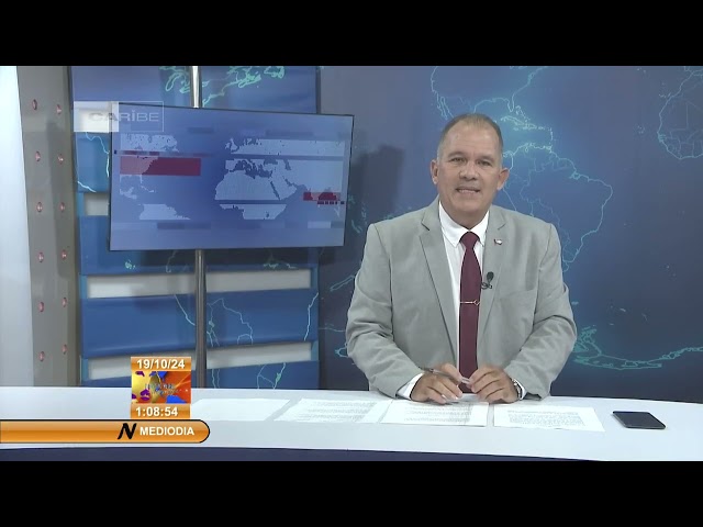 ⁣Panorama Internacional en el Noticiero del Mediodia 19/10/2024