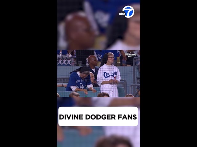 ⁣Divine Dodger fans pray for another World Series win