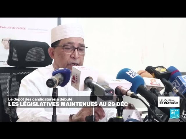 ⁣Au Tchad les législatives maintenus au 29 décembre malgré les rumeurs de report • FRANCE 24