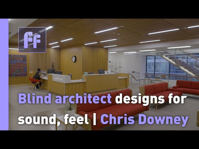 ⁣Blind architect designs for sound, feel | Chris Downey