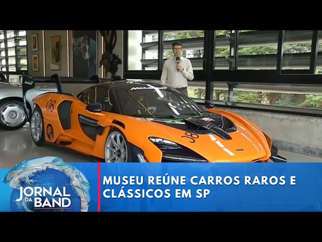 ⁣Museu de carros: veículo usado por rainha Elizabeth será atração em SP | Jornal da Band