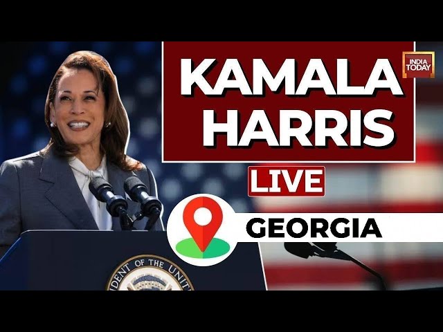 ⁣Kamala Harris Rally LIVE: Harris' Rally With Usher Raymond IV In Atlanta, Georgia | US Election