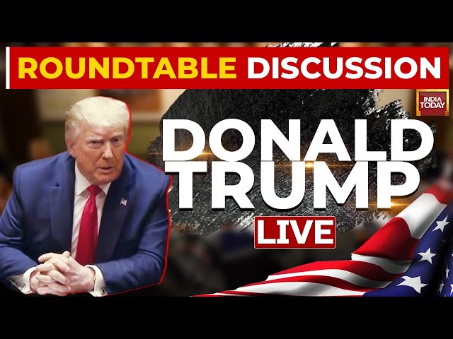 ⁣Donald Trump LIVE: Trump Participates In Roundtable Discussion | US Election LIVE | India Today LIVE