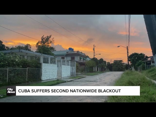 ⁣Cuba experiences blackout for second straight day