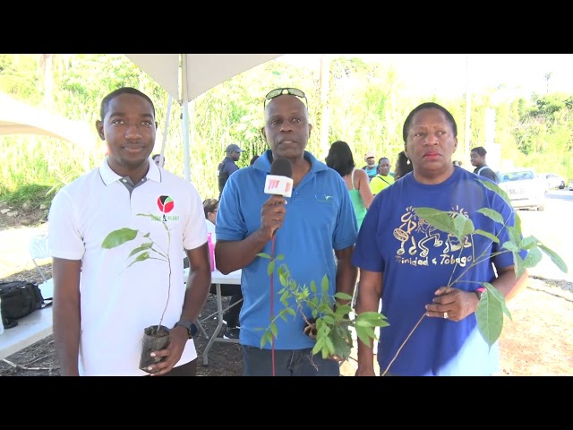 ⁣Tree-Planting Initiative in Chaguaramas