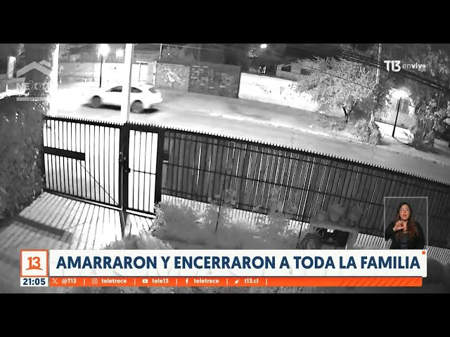 ⁣Adultos mayores sufren violento turbazo: amarraron y encerraron a toda la familia