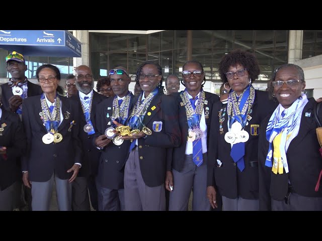 ⁣Bajan senior athletes return with 89 medals