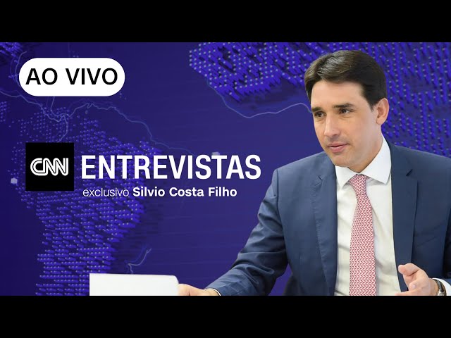 ⁣AO VIVO: CNN Entrevistas com Silvio Costa Filho, ministro de Portos e Aeroportos | 19/10/2024