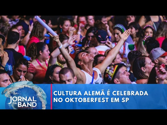 ⁣Roupa Nova e Thiaguinho são atrações do Oktoberfest em São Paulo | Jornal da Band