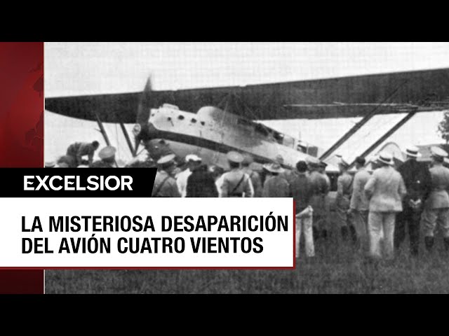 ⁣¿Qué fue del avión español Cuatro vientos que desapareció en México?