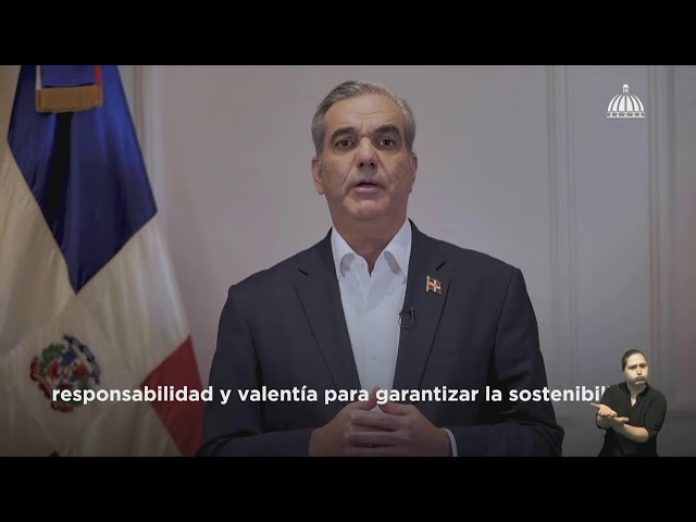 ⁣EN VIVO: Presidente Luis Abinader habla al país sobre reforma fiscal