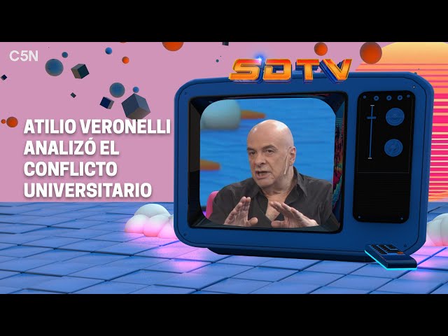 ⁣ATILIO VERONELLI: "El GOBIERNO piensa 'PARA QUÉ la UNIVERSIDAD si NO es NEGOCIO'"