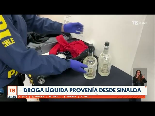 ⁣La droga del diablo: Incautan metanfetamina en Aeropuerto de Pudahuel