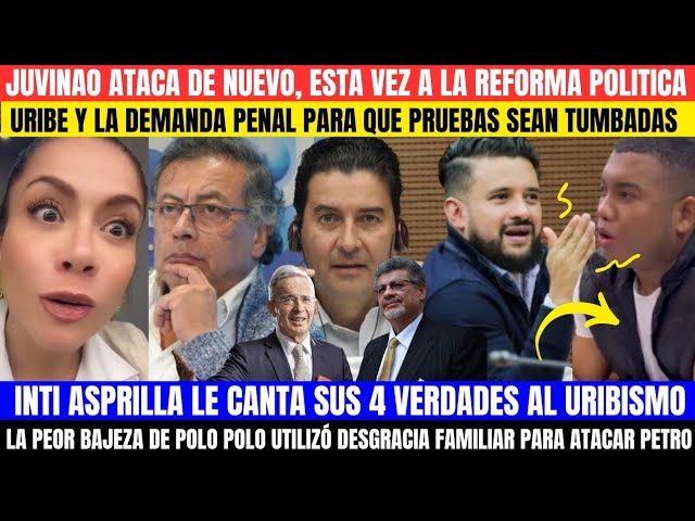 ⁣JUVINAO ATAC4 DE NUEVO.URIBE DEMANDA PENALMENTE.LA BAJEZA DE POLO POLO CON DESGRACI4 FAMILIAR A PETR