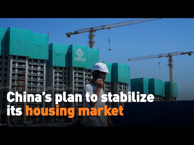 ⁣China’s plan to stabilize its housing market