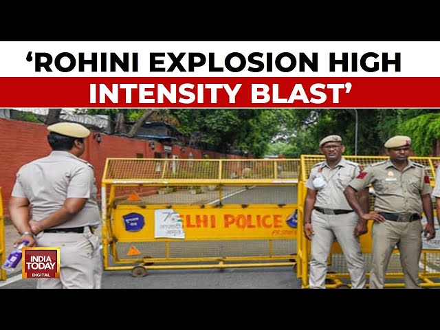 ⁣Blast Outside Delhi’s CRPF School Damages Nearby Shops, Delhi Police's Anti-Terror Unit Present