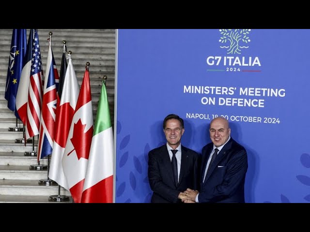 ⁣G7 defence ministers 'reaffirm support for Ukraine' in first ever meeting