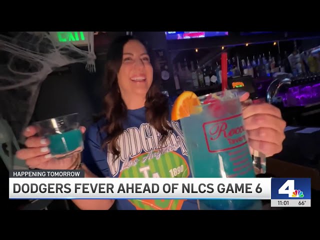 ⁣Dodgers fever ahead of NLCS Game 6