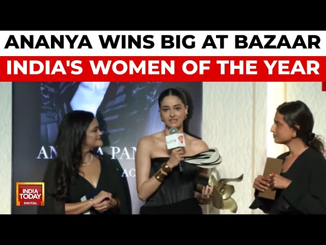 ⁣Harper's Bazaar Women Of The Year Awards 2024 | Ananya Panday Says, 'Great Time To Be An A