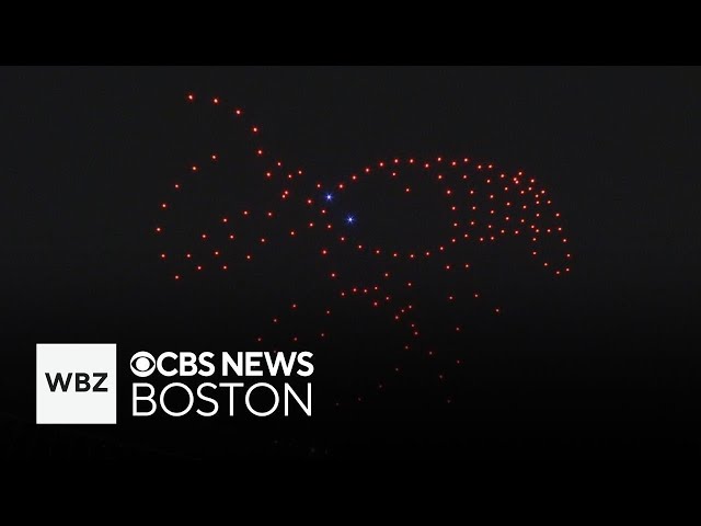 ⁣Somerville neighborhood celebrates 10 year anniversary with amazing drone show