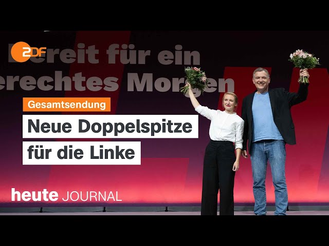 ⁣heute journal vom 19.10.2024: Der Kanzler bei Erdogan, Linken-Spitze, Frankfurter Buchmesse