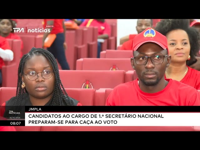 ⁣JMPLA - Comité nacional aprova 2 das 3 pré-candidaturas para o 9.º congresso ordinário