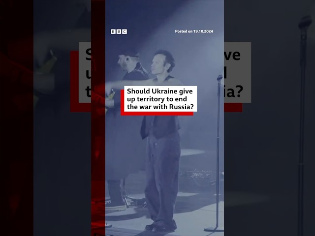 ⁣Should Ukraine give up territory to end the war with Russia? #Ukraine #Russia #BBCNews