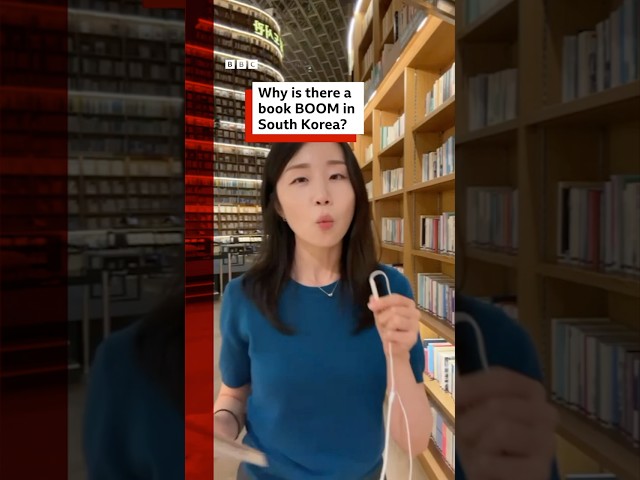 ⁣Why is there a book boom in South Korea? #HanKang #Books #BBCNews